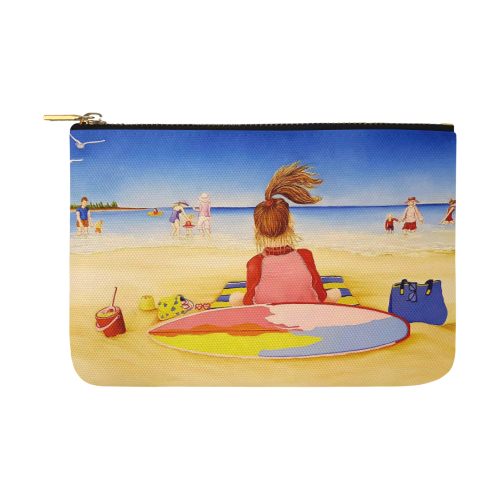 FUN IN THE SUN Carry-All Pouch 12.5''x8.5''