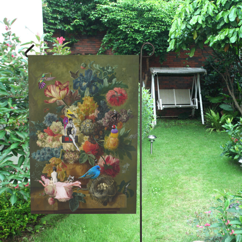 Old Masters Twist Garden Flag 28''x40'' （Without Flagpole）