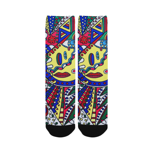 Whimsical W Socks Women's Custom Socks