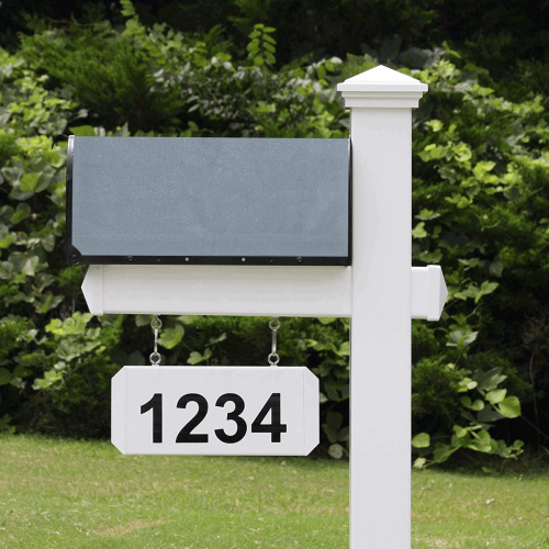 color slate grey Mailbox Cover