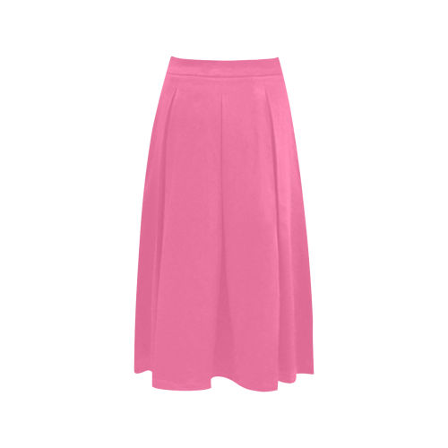 color French pink Aoede Crepe Skirt (Model D16)