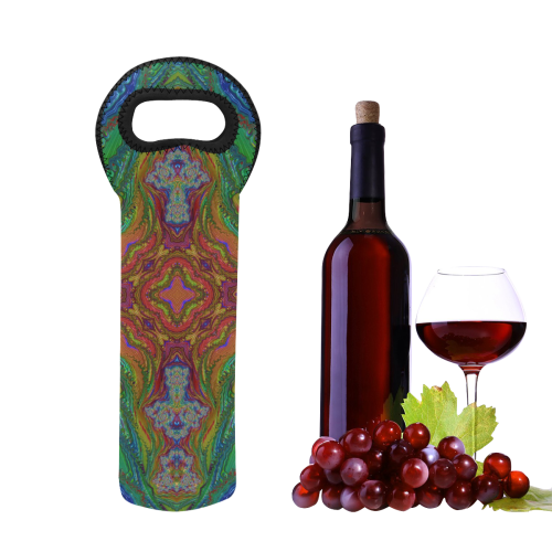 Pattern20160802 Neoprene Wine Bag