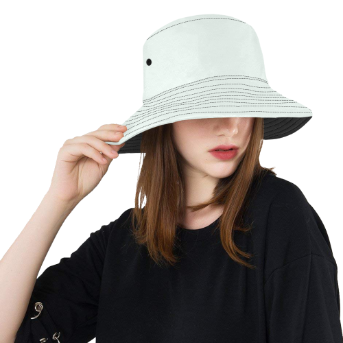 color mint cream All Over Print Bucket Hat