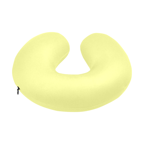color canary yellow U-Shape Travel Pillow