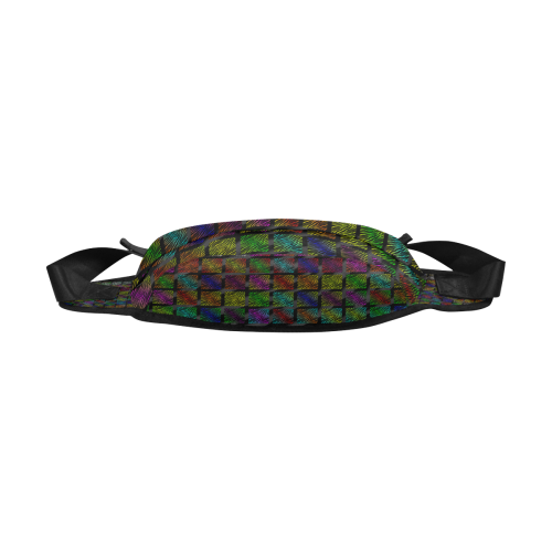 Ripped SpaceTime Stripes Collection Fanny Pack/Large (Model 1676)
