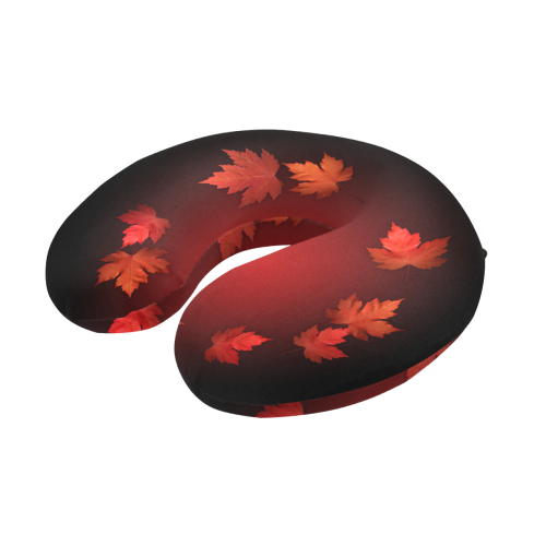 Canada Maple Leaf Travel Pillows U-Shape Travel Pillow
