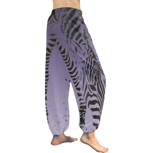 purplzee Women's All Over Print Harem Pants (Model L18)