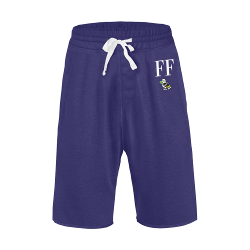 FF 'Navy' Shorts Men's All Over Print Casual Shorts (Model L23)