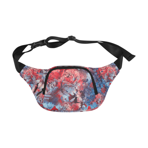 flowers flora #flowers Fanny Pack/Small (Model 1677)