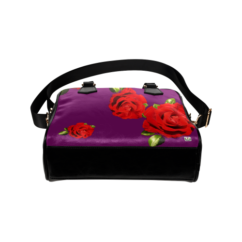 Fairlings Delight's Floral Luxury Collection- Red Rose Shoulder Handbag 53086h10 Shoulder Handbag (Model 1634)