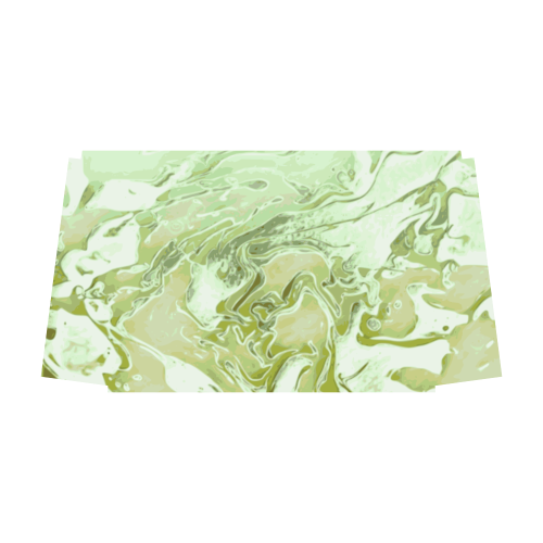 Pear - green beige gradient swirl pattern Classic Travel Bag (Model 1643) Remake