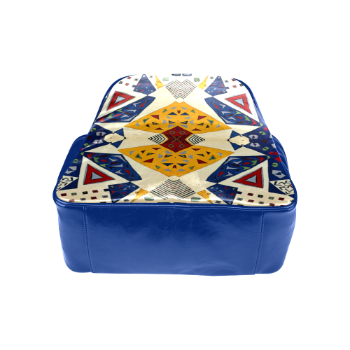 Armenian Folk Art Multi-Pockets Backpack (Model 1636)