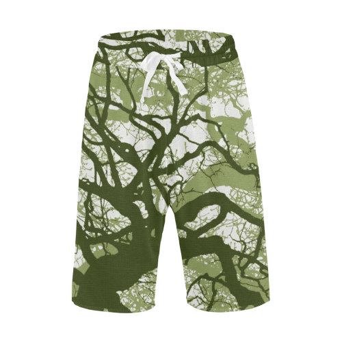 INTO THE FOREST 11 Men's All Over Print Casual Shorts (Model L23)