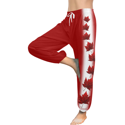 Canada Souvenir Pants Lady's Women's All Over Print Harem Pants (Model L18)