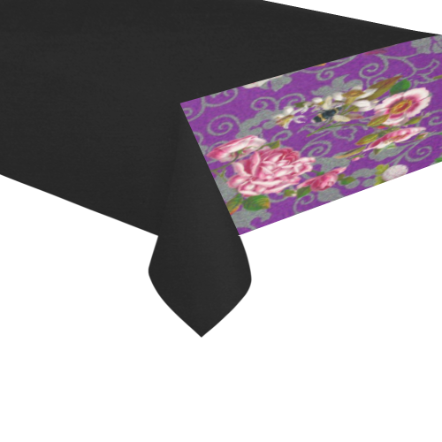 Spring Bank Holiday Cotton Linen Tablecloth 60"x 104"