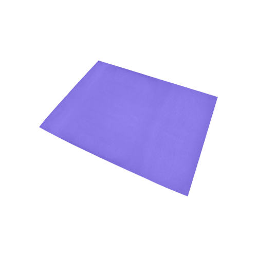 color medium slate blue Area Rug 5'3''x4'