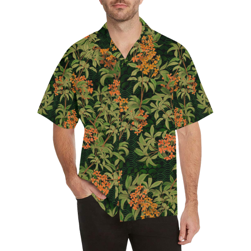 Kinmokusei Hawaiian Shirt (Model T58)