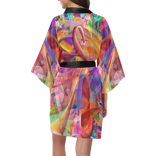 Spring by Nico Bielow Kimono Robe