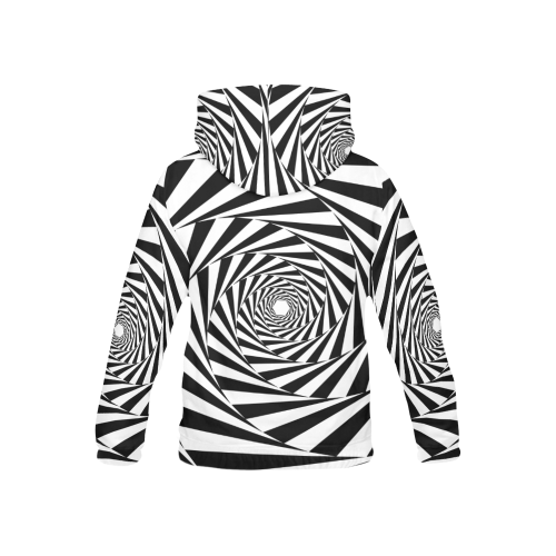Spiral All Over Print Hoodie for Kid (USA Size) (Model H13)