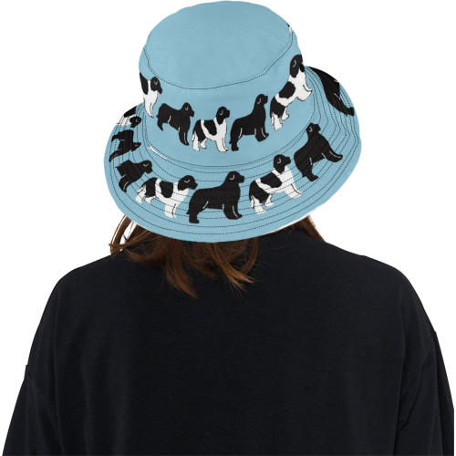 best hat with newfies All Over Print Bucket Hat