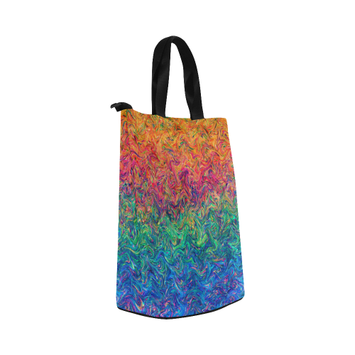 Fluid Colors G249 Nylon Lunch Tote Bag (Model 1670)