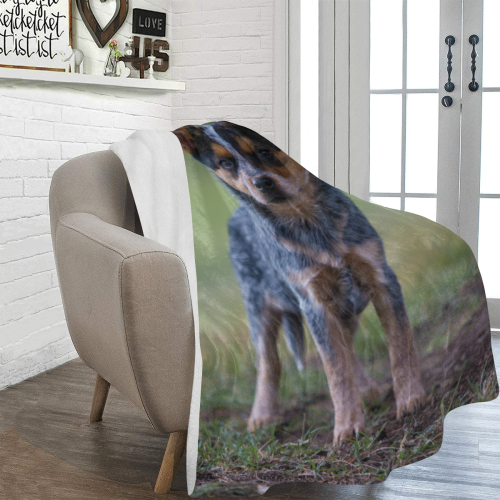 Cattle Dog puppy Ultra-Soft Micro Fleece Blanket 60"x80"