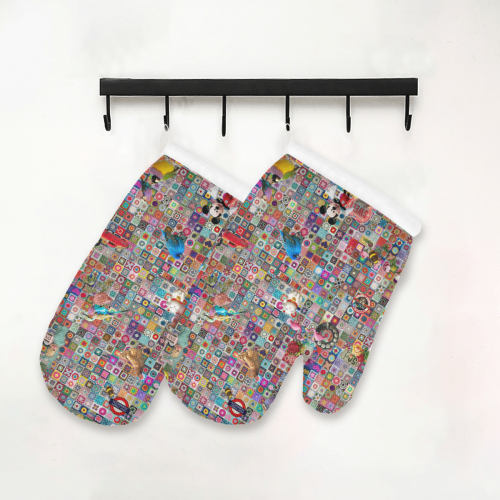 Granny Madnesss Oven Mitt (Two Pieces)