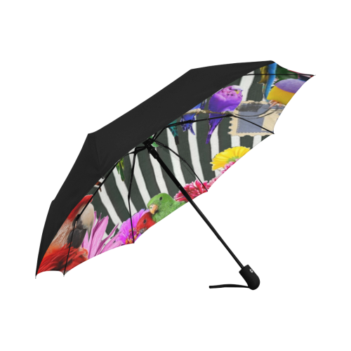Birds and Bunting Anti-UV Auto-Foldable Umbrella (Underside Printing) (U06)