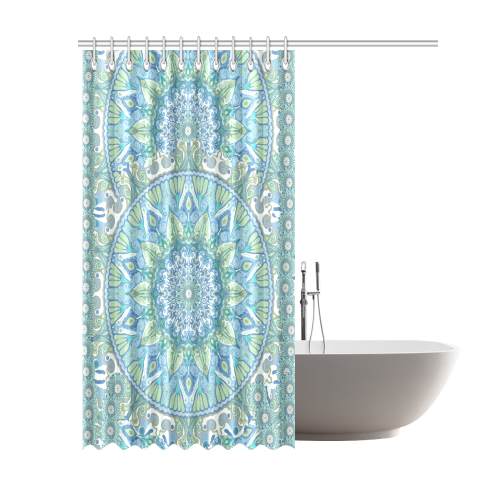 boho-mandala 3 Shower Curtain 69"x84"