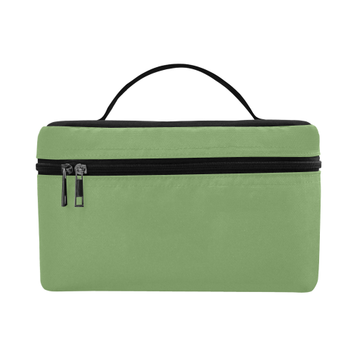 color asparagus Cosmetic Bag/Large (Model 1658)