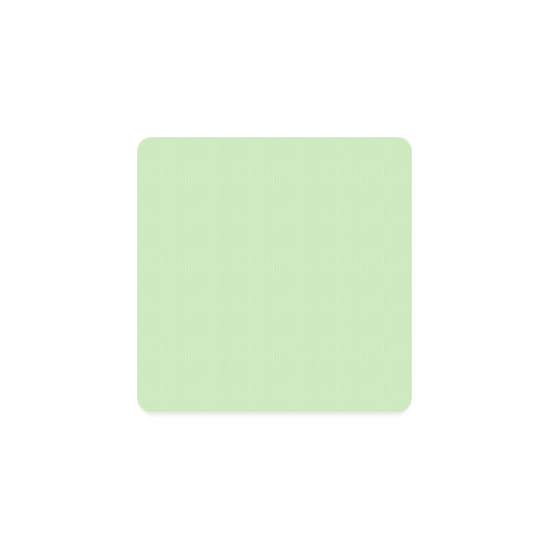 color tea green Square Coaster