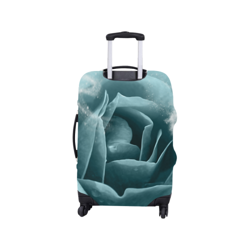 The blue rose Luggage Cover/Small 18"-21"