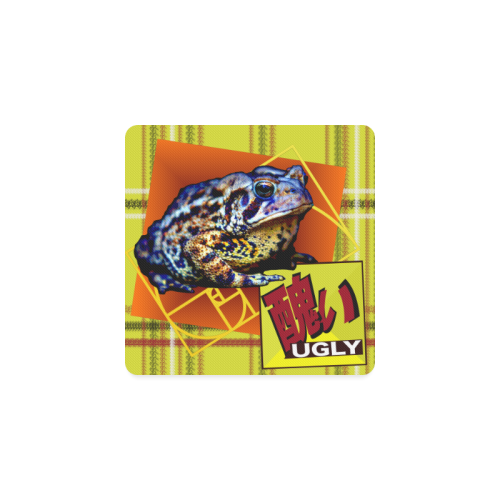 UGLY Toad Square Coaster