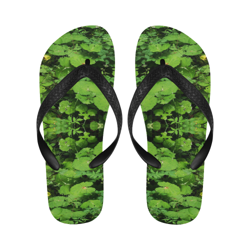 the green x Flip Flops for Men/Women (Model 040)