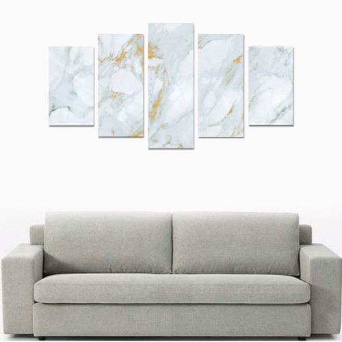 Marble Stone Design Canvas Print Sets A (No Frame)