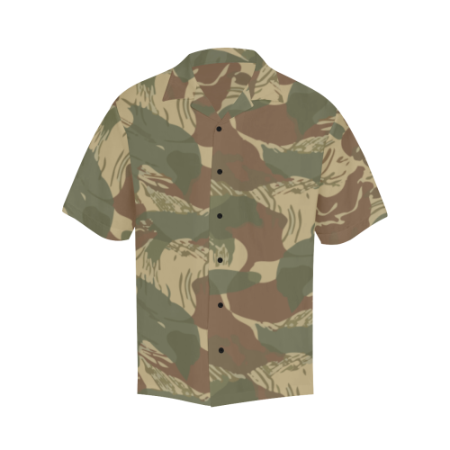 rhodesian brushstroke camouflage Hawaiian Shirt (Model T58)