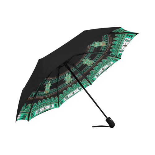The Turtle (Keya) Anti-UV Auto-Foldable Umbrella (Underside Printing) (U06)