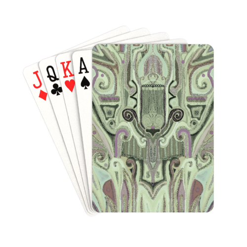 cover 18 Playing Cards 2.5"x3.5"