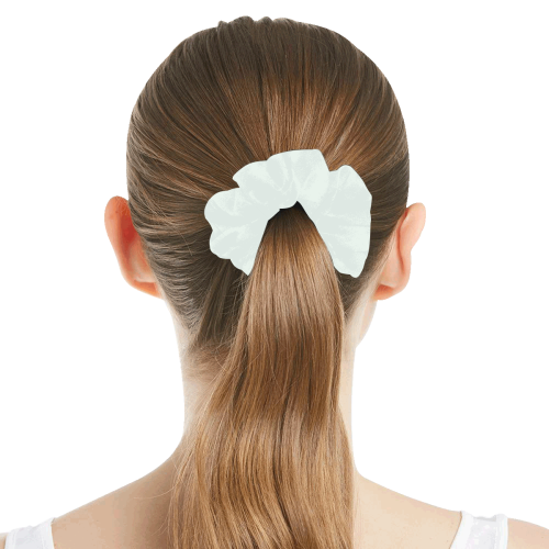 color mint cream All Over Print Hair Scrunchie