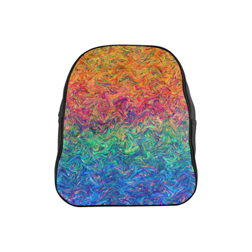 Fluid Colors G249 School Backpack (Model 1601)(Small)