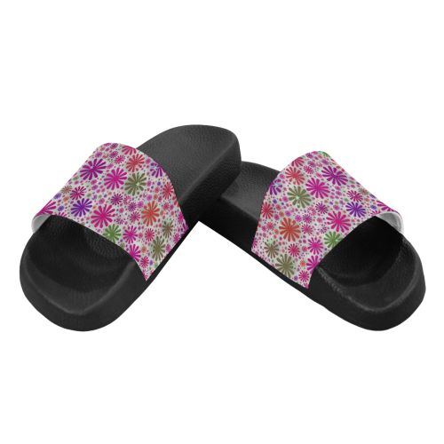 lovely shapes 3A by JamColors Women's Slide Sandals (Model 057)