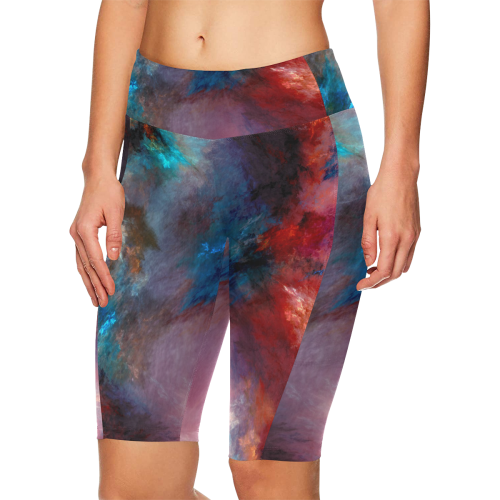 space3 Women's Workout Half Tights (Model L42)