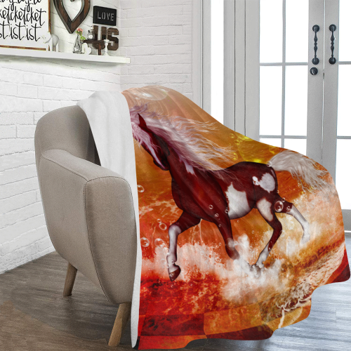 The wild horse Ultra-Soft Micro Fleece Blanket 60"x80"