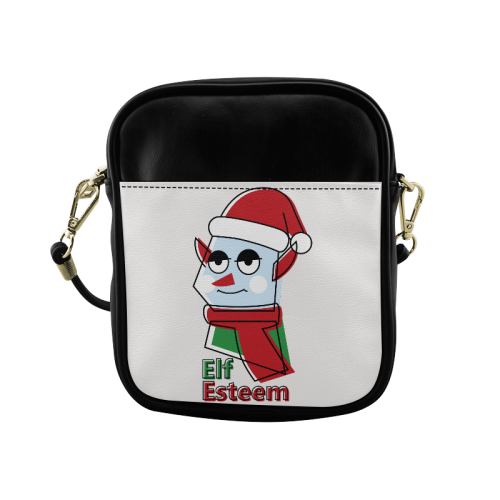 Elf Esteem CHRISTMAS WHITE Sling Bag (Model 1627)