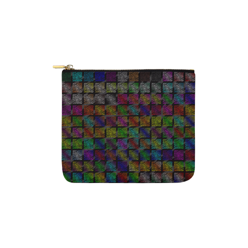 Ripped SpaceTime Stripes Collection Carry-All Pouch 6''x5''