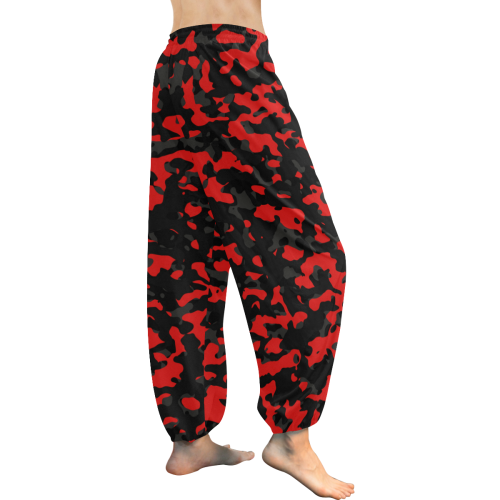 camo 10wtd Women's All Over Print Harem Pants (Model L18)