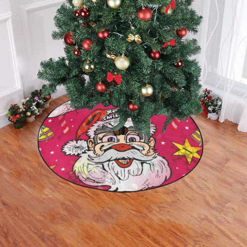 Merry by Nico Bielow Christmas Tree Skirt 47" x 47"