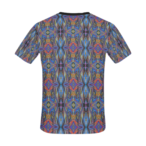 abstracted patterns 1c All Over Print T-Shirt for Men/Large Size (USA Size) Model T40)