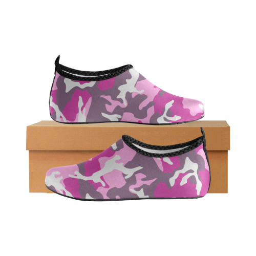 ERDL pink Men's Slip-On Water Shoes (Model 056)
