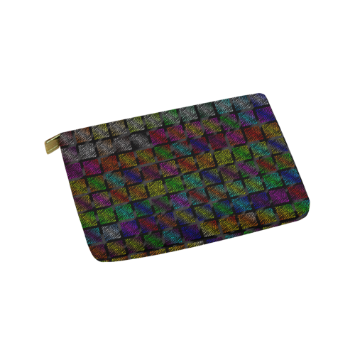 Ripped SpaceTime Stripes Collection Carry-All Pouch 9.5''x6''